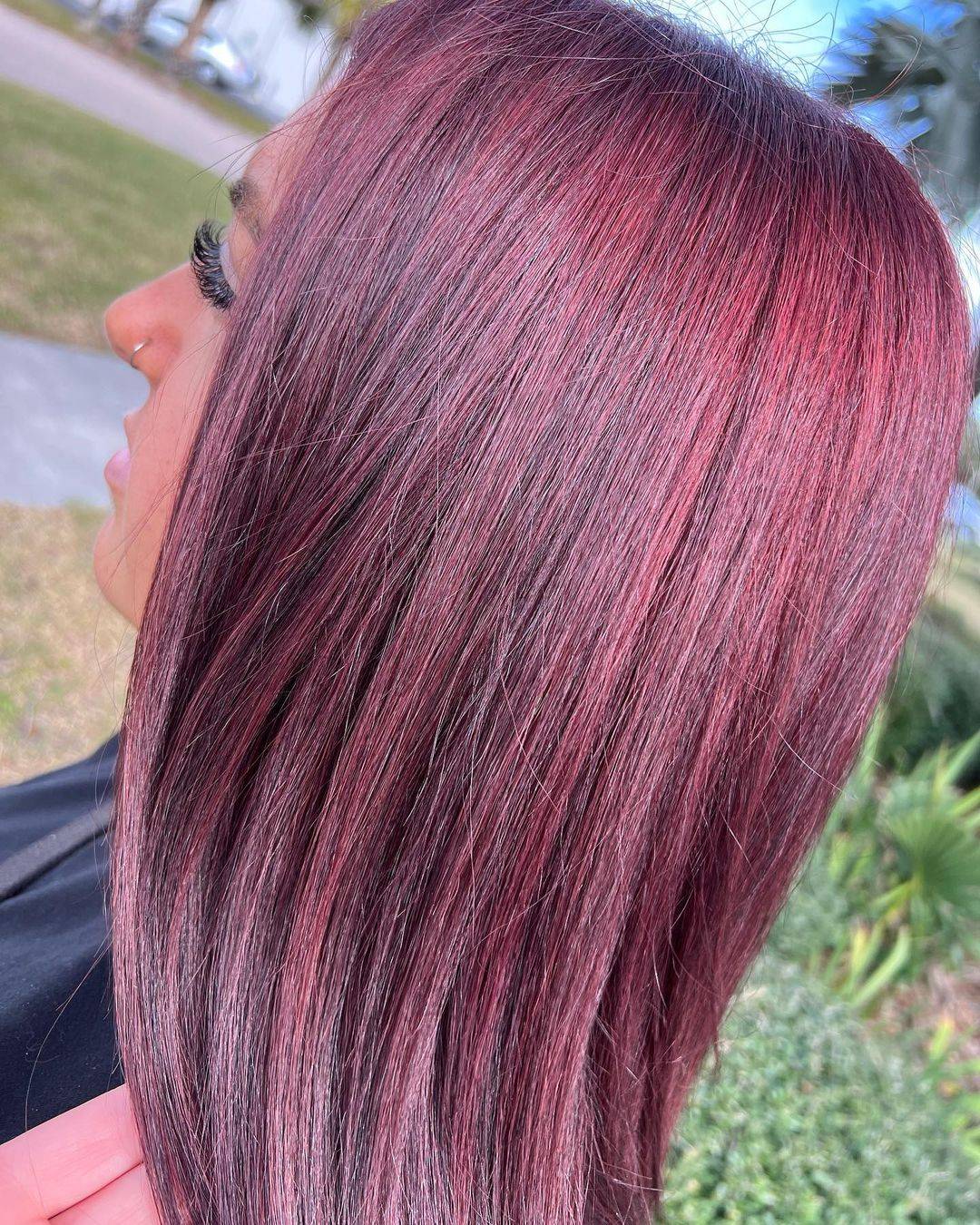Burgundy hair color 296 burgundy hair color | burgundy hair color for women | burgundy hair color highlights Burgundy Hair Color