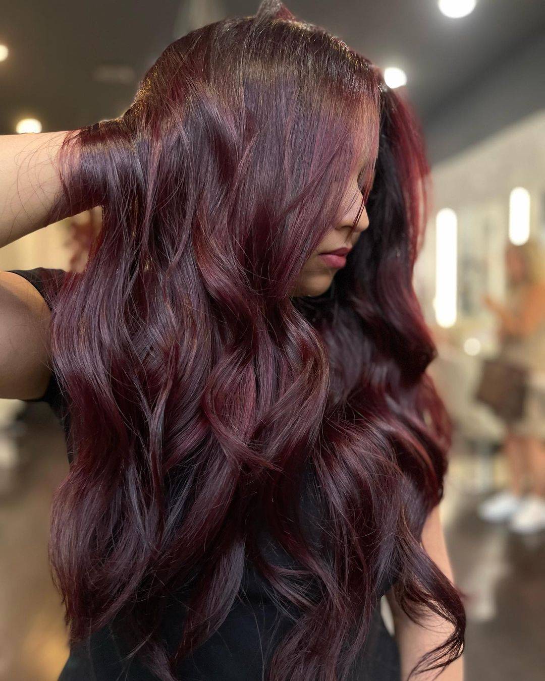 Burgundy hair color 379 burgundy hair color | burgundy hair color for women | burgundy hair color highlights Burgundy Hair Color
