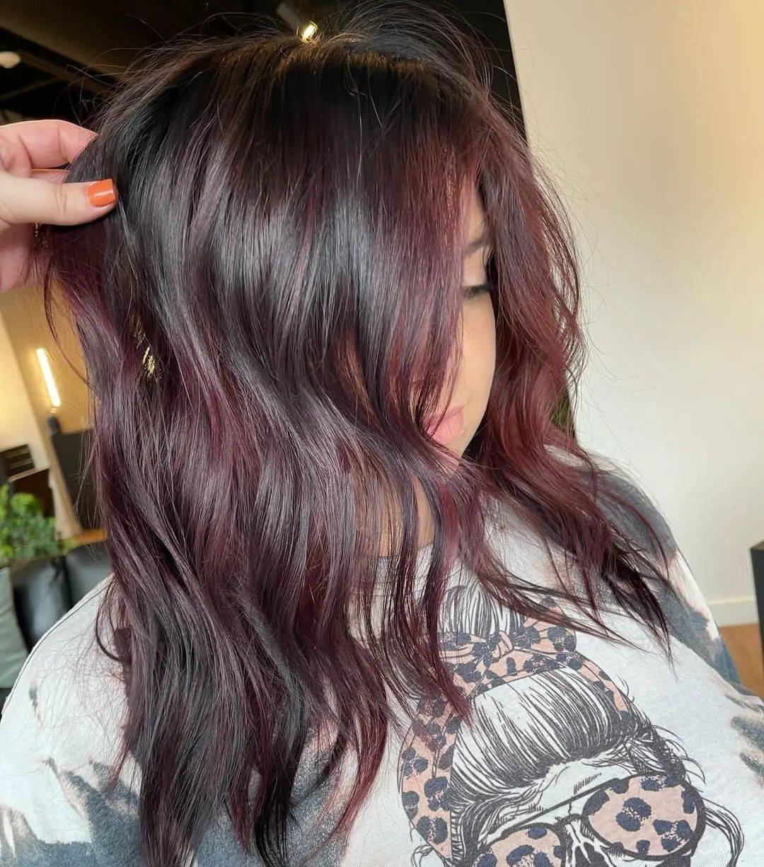 Burgundy hair color 395 burgundy hair color | burgundy hair color for women | burgundy hair color highlights Burgundy Hair Color