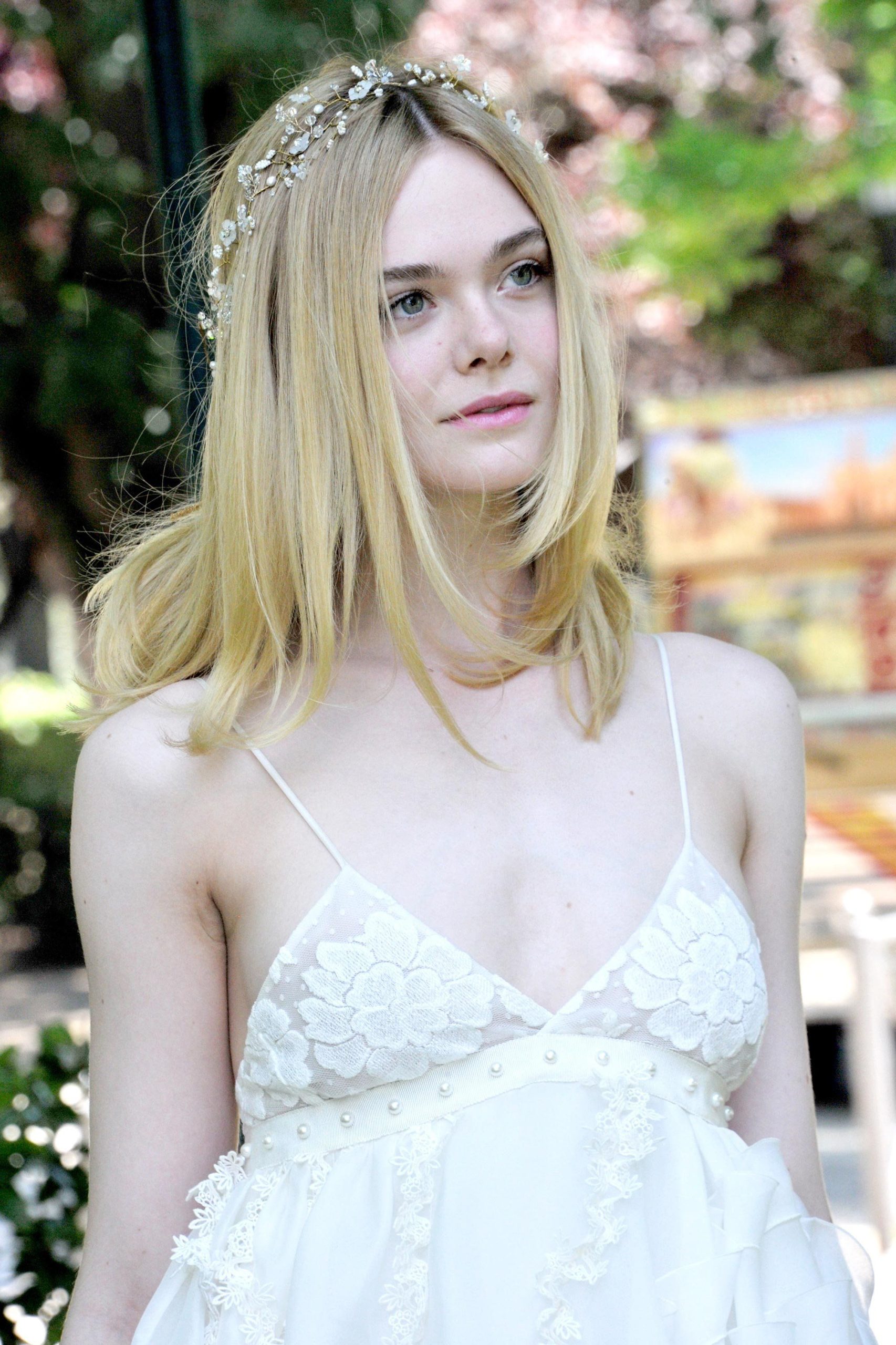 Elle Fanning Hairstyle 53 scaled Elle Fanning hair color | Elle Fanning Hairstyles | Elle Fanning Hairstyles 2023 Elle Fanning Hairstyles