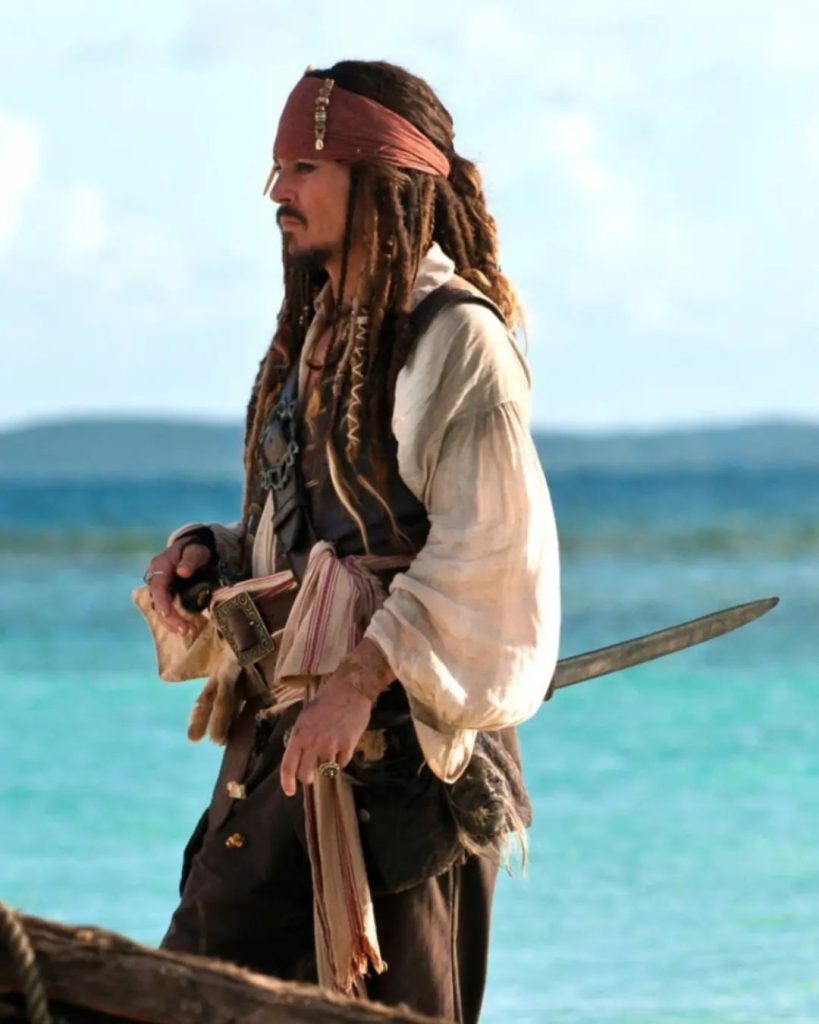 Johnny Depp Hairstyle - Pirates in Caribbean