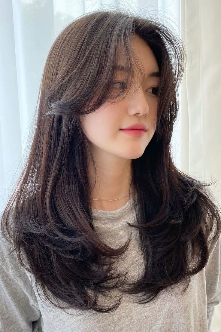 Side bangs 142 Korean side bangs | Side bangs long hair | Side bangs short hair Side Bangs for Women
