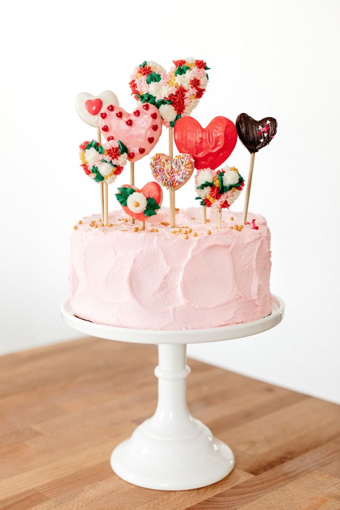Valentines Day Cake Pops 22 Cute Valentine's Day Cake Ideas | Valentine's Buttercream Cakes | Valentine's cake decorating ideas Valentine's Day cake ideas