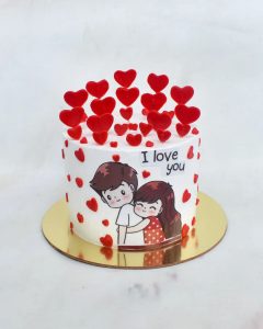 Valentines Day cake 85