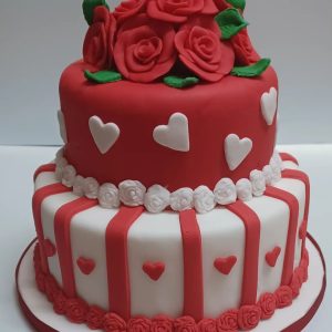 Valentines Day cake 86