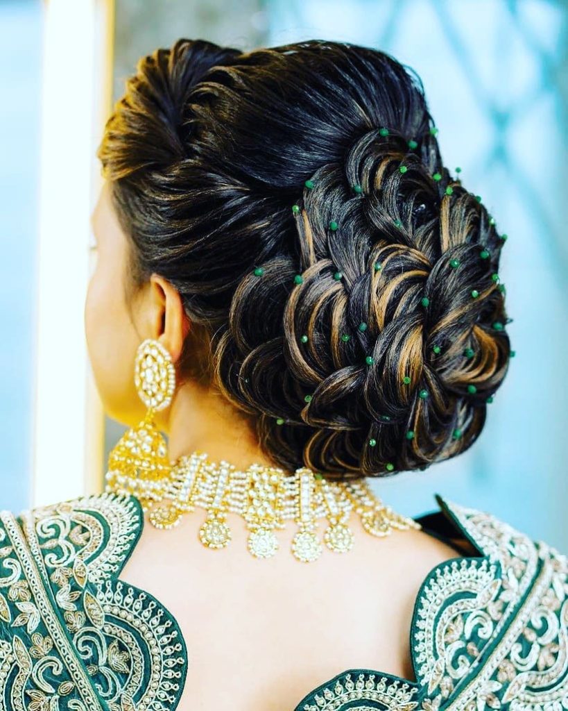Wedding Hairstyle 19 back hairstyles for wedding | hairstyles for saree | hairstyles in saree Indian Wedding Hairstyles for Saree