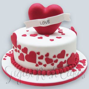 cute Valentines Day cake Idea 19