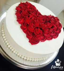 cute Valentines Day cake Idea 6