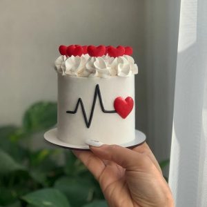 cute Valentines Day cake Idea 9