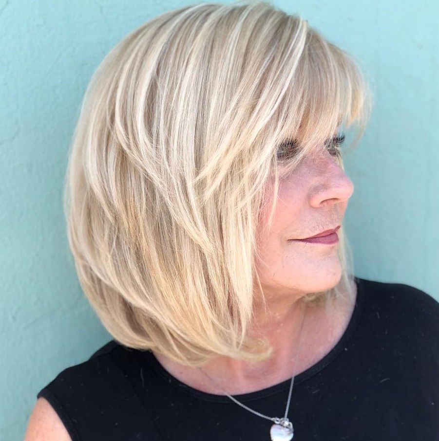 hairstyles for women over 50 8 Hairstyles for 50 year old woman with long hair | Hairstyles for women over 50 with fine hair | Medium length hairstyles for women over 50 Hairstyles for women over 50