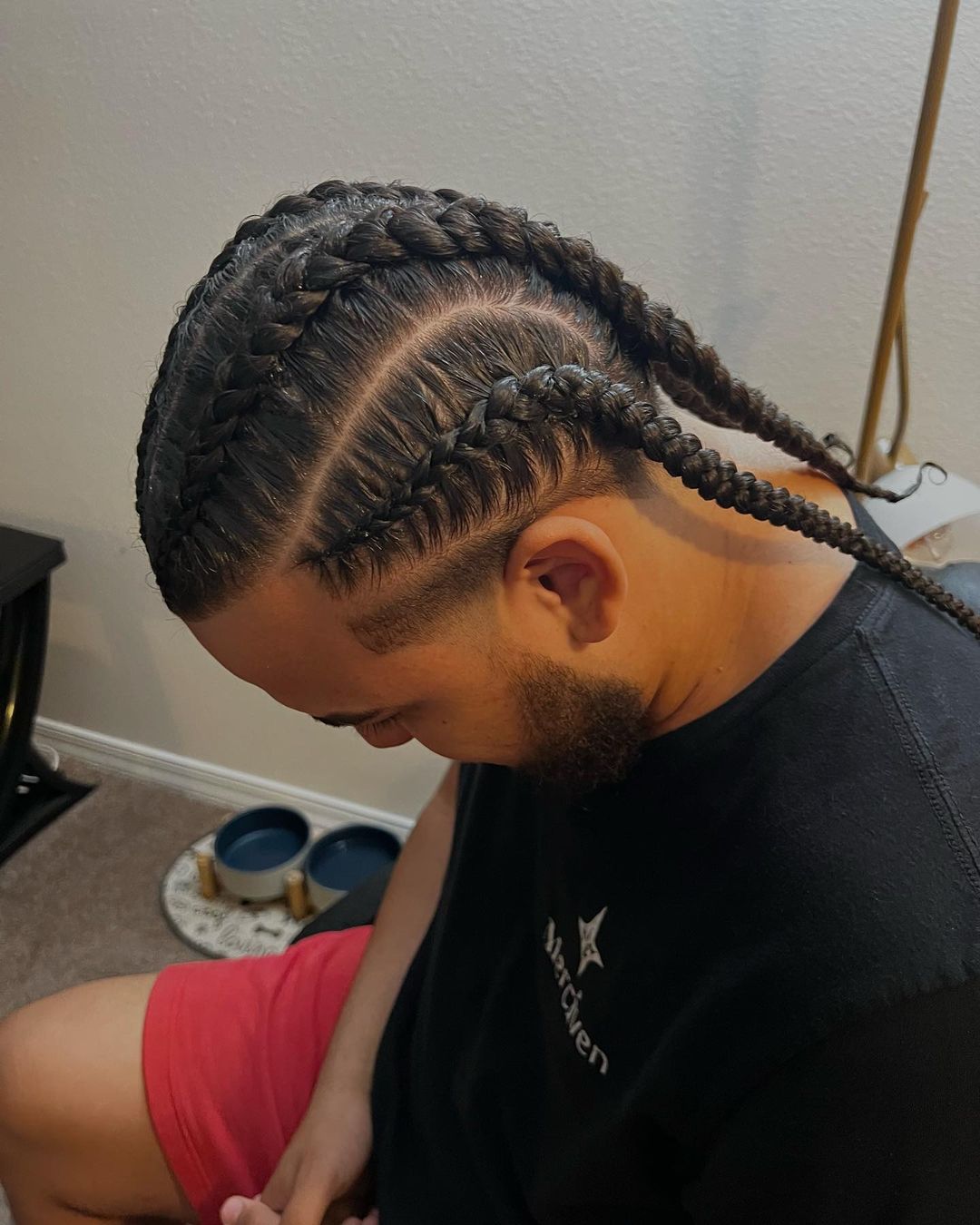 Braid Hairstyles for men 76 Black male braids short hair | Box braids men | Braid styles for men gallery Braid Hairstyles for Men
