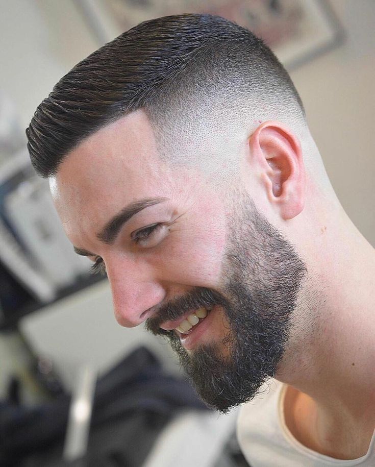 high fade comb over hairstyle