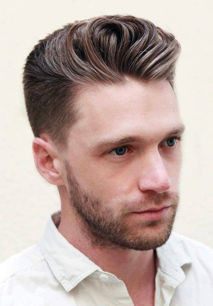 straight comb over hairstyle for guys