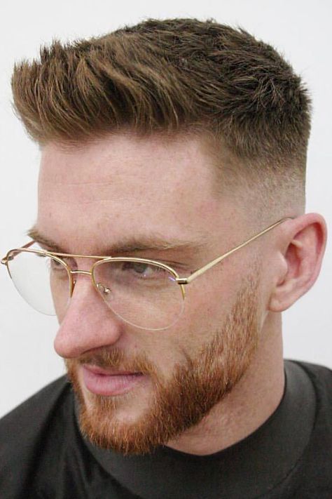 high fade comb over hairstyle for men