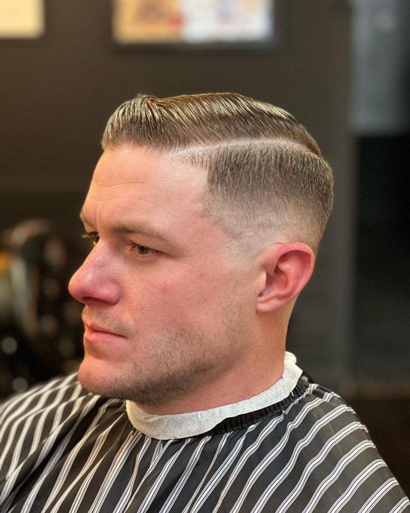 mid fade comb over hairstyles for men