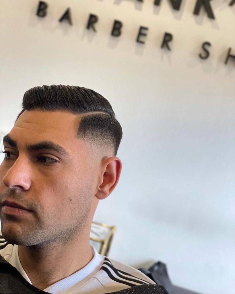 mid fade comb over hairstyles