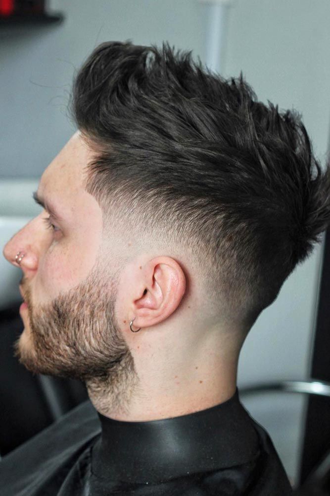 short faux hawk hairstyle for guys