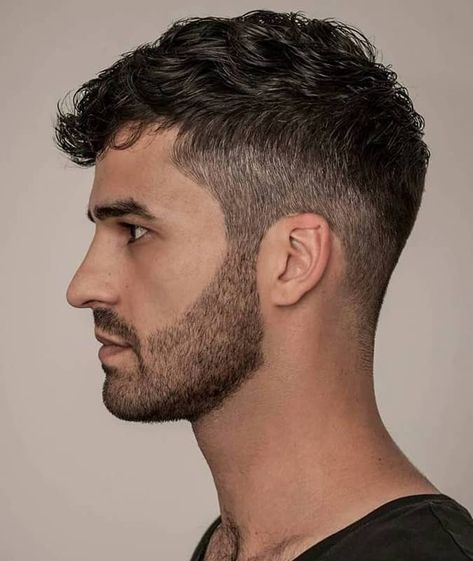 short spiky faux hawk hairstyle