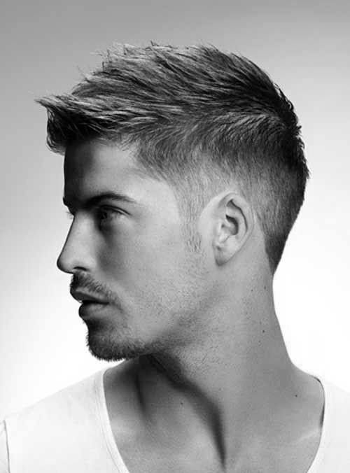 fade faux hawk hairstyle for men