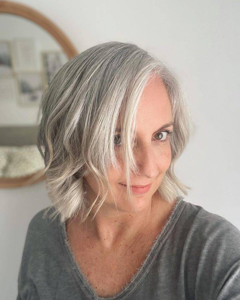 Grey Hair Color 10 Ash gray hair Color | Ash gray hair color for Women | Gray hair color for Women Grey Hair Color Ideas