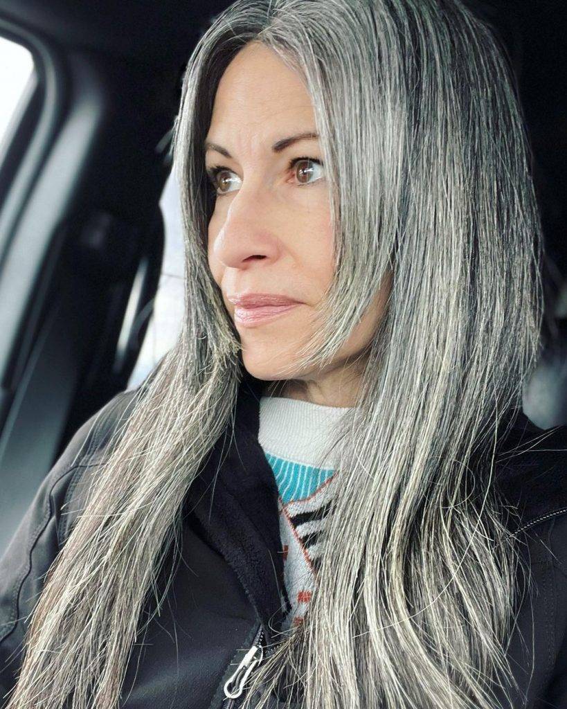 Grey Hair Color 133 Ash gray hair Color | Ash gray hair color for Women | Gray hair color for Women Grey Hair Color Ideas