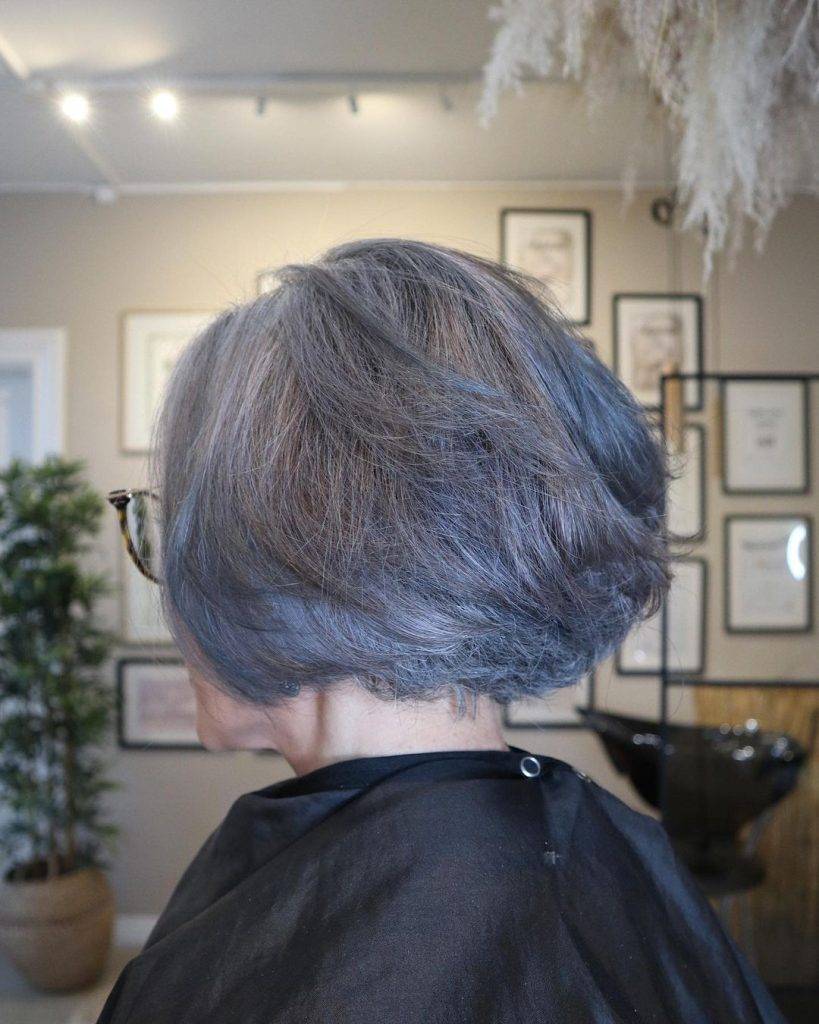 Grey Hair Color 139 Ash gray hair Color | Ash gray hair color for Women | Gray hair color for Women Grey Hair Color Ideas