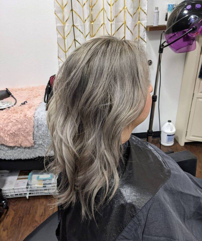 Grey Hair Color 140 Ash gray hair Color | Ash gray hair color for Women | Gray hair color for Women Grey Hair Color Ideas