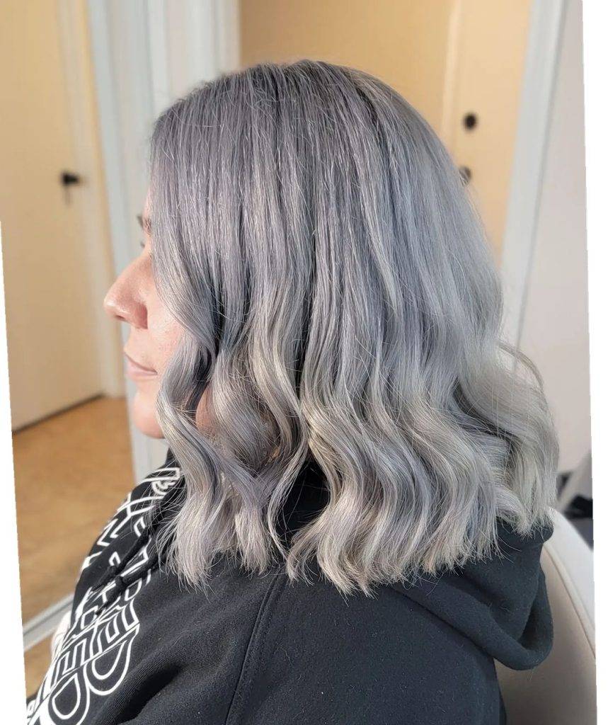 Grey Hair Color 141 Ash gray hair Color | Ash gray hair color for Women | Gray hair color for Women Grey Hair Color Ideas