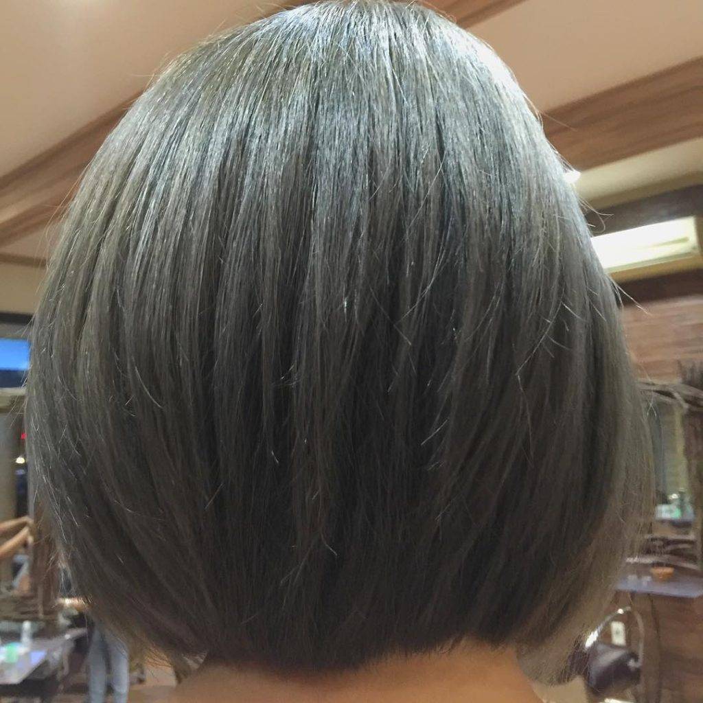 Grey Hair Color 45 Ash gray hair Color | Ash gray hair color for Women | Gray hair color for Women Grey Hair Color Ideas