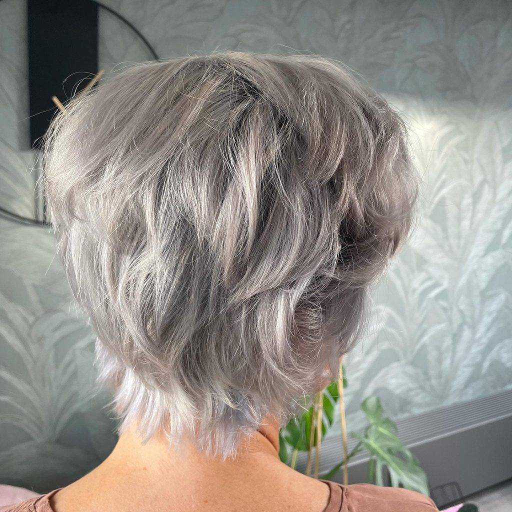 Grey Hair Color 85 Ash gray hair Color | Ash gray hair color for Women | Gray hair color for Women Grey Hair Color Ideas
