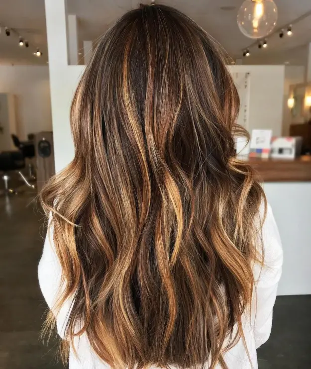 Hair Color to look Younger 4 golden brown hair color | golden chocolate hair color | hair colors and styles Hair Color to Look Younger