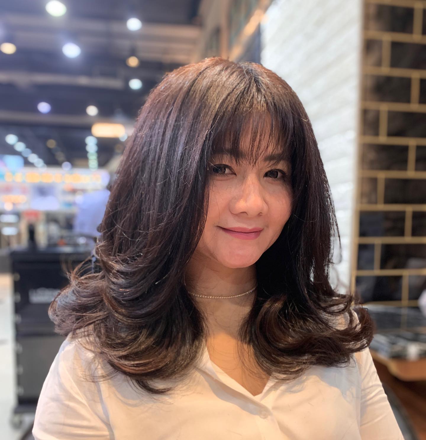 Medium Hair Layered Hairstyle 6 face-framing layers medium hair | Front layer cut for medium hair | layered haircuts for long hair Medium Hair Layered Hairstyle