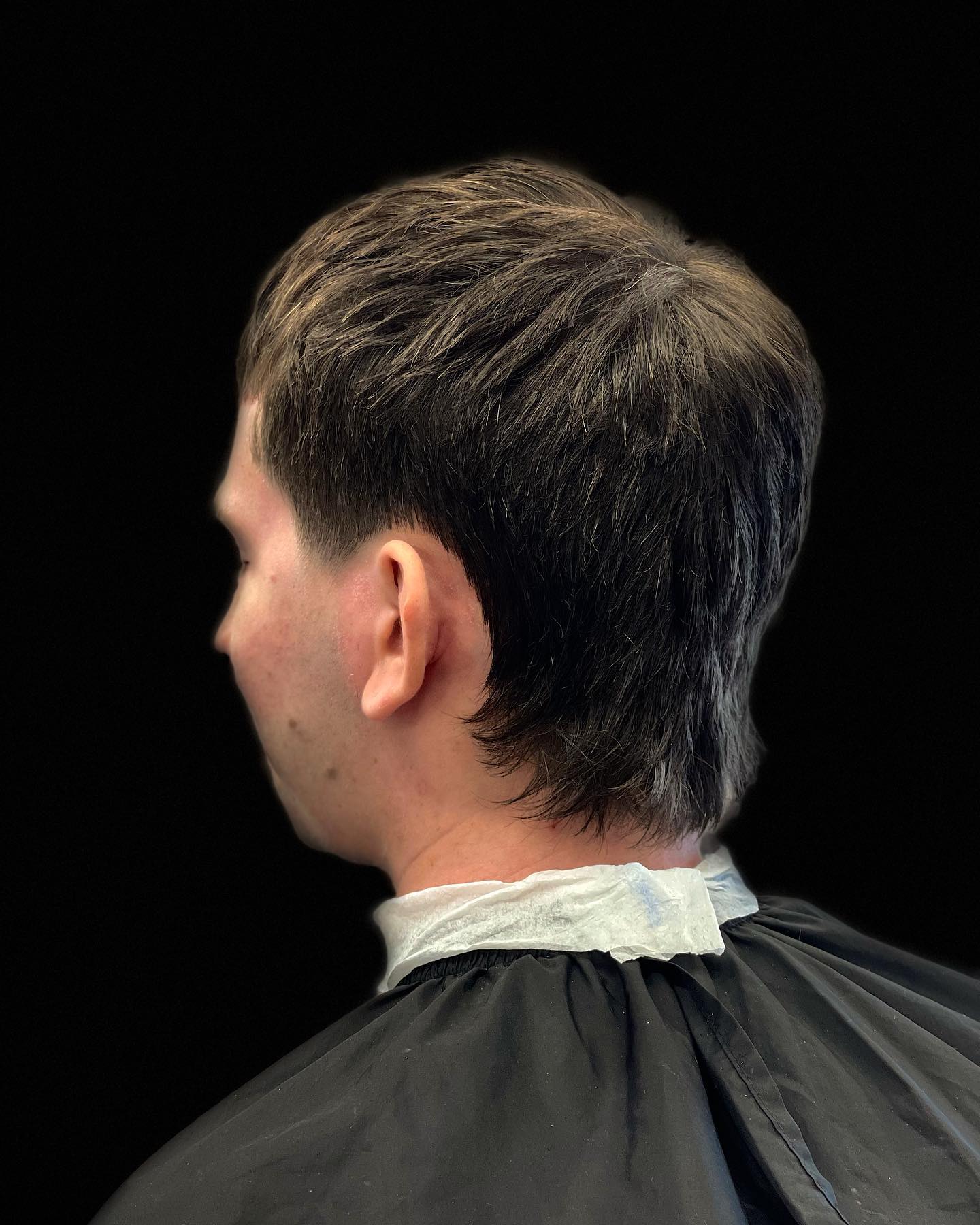 Mullet hairstyle for Men 16 Buzz cut mullet | Men's short mullet | Modern mullet men Mullet Hairstyles for Men