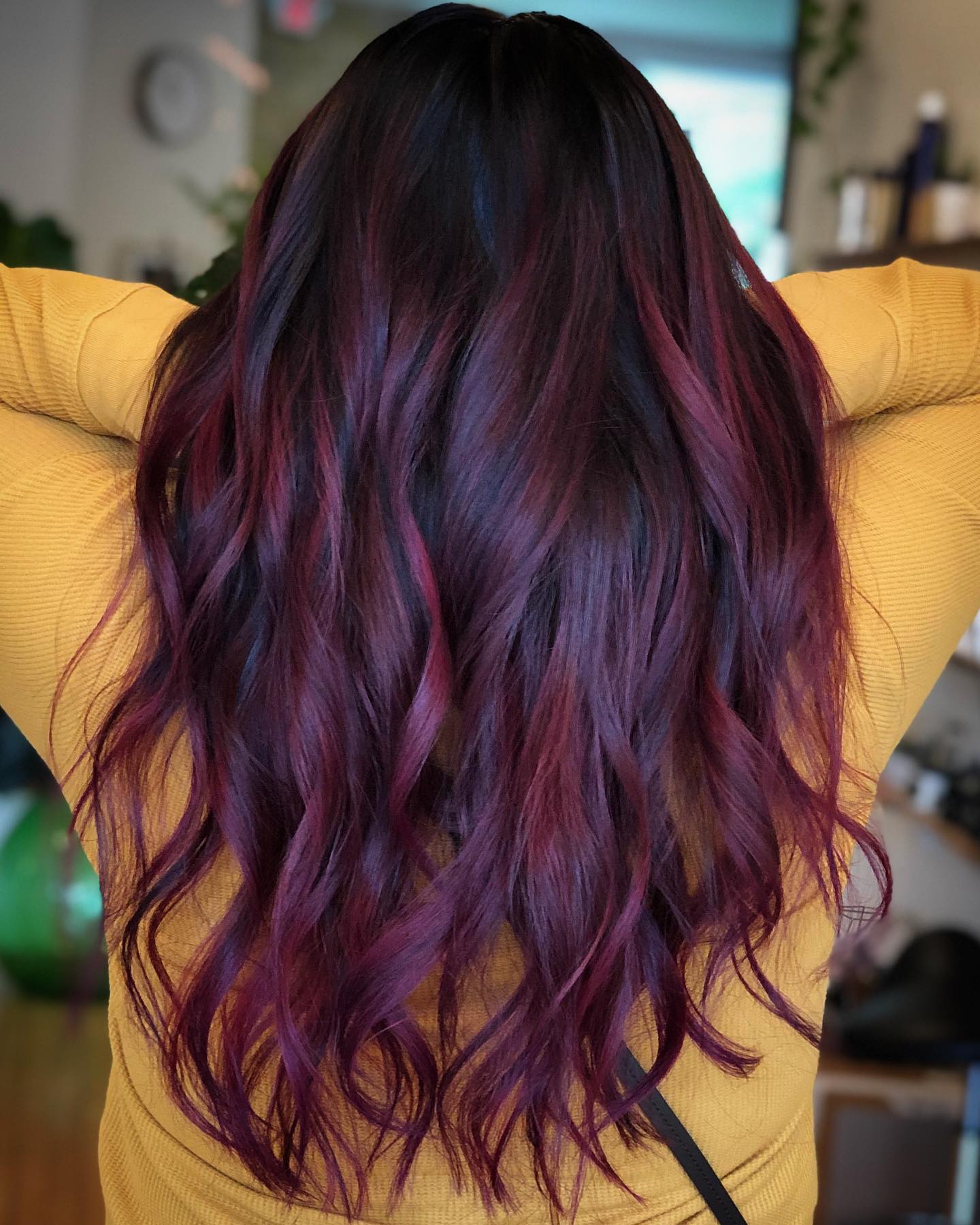 Plum Hair Color 6 Burgundy plum hair color | Chocolate plum Hair color | Light plum hair color Plum Hair Color