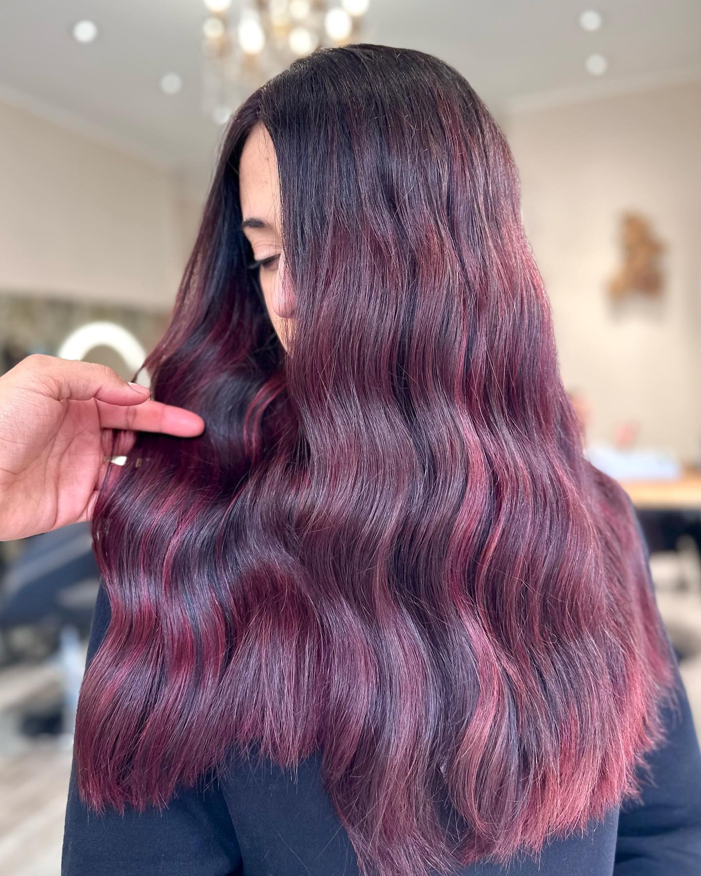 Plum Hair Color 74 Burgundy plum hair color | Chocolate plum Hair color | Light plum hair color Plum Hair Color