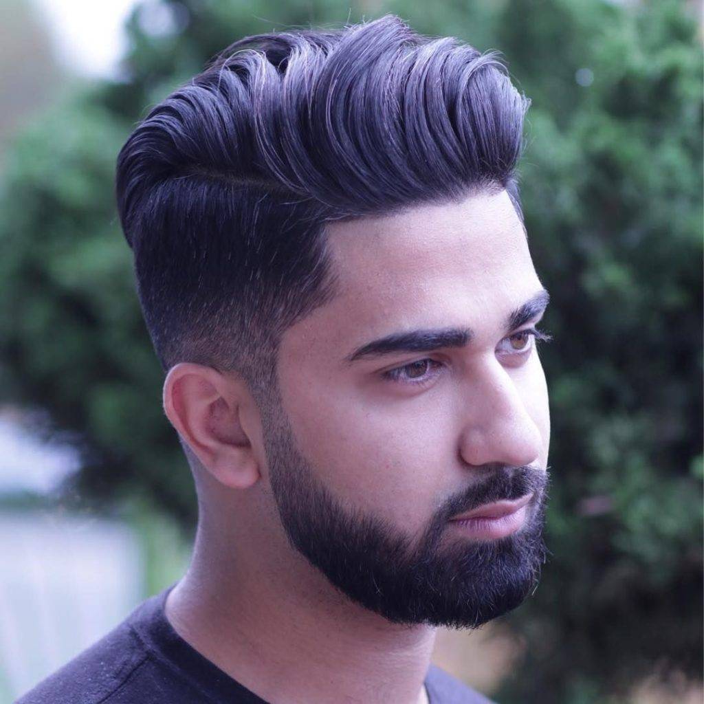 Pompadour hairstyle 129 Long pompadour hairstyle | Messy pompadour | old hairstyles name Pompadour Hairstyles