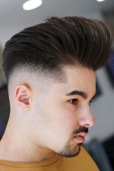 Pompadour hairstyle 136 Long pompadour hairstyle | Messy pompadour | old hairstyles name Pompadour Hairstyles