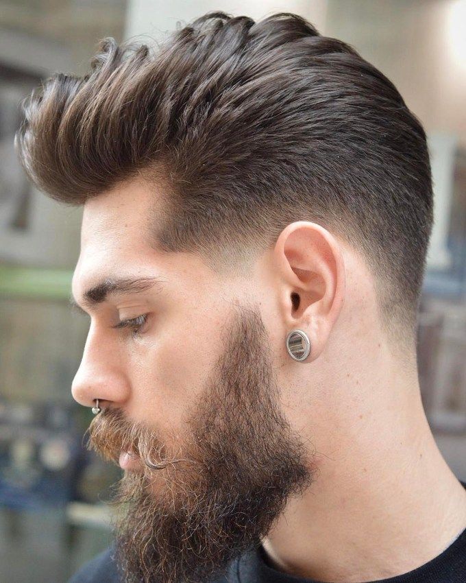 Pompadour hairstyle 195 Long pompadour hairstyle | Messy pompadour | old hairstyles name Pompadour Hairstyles