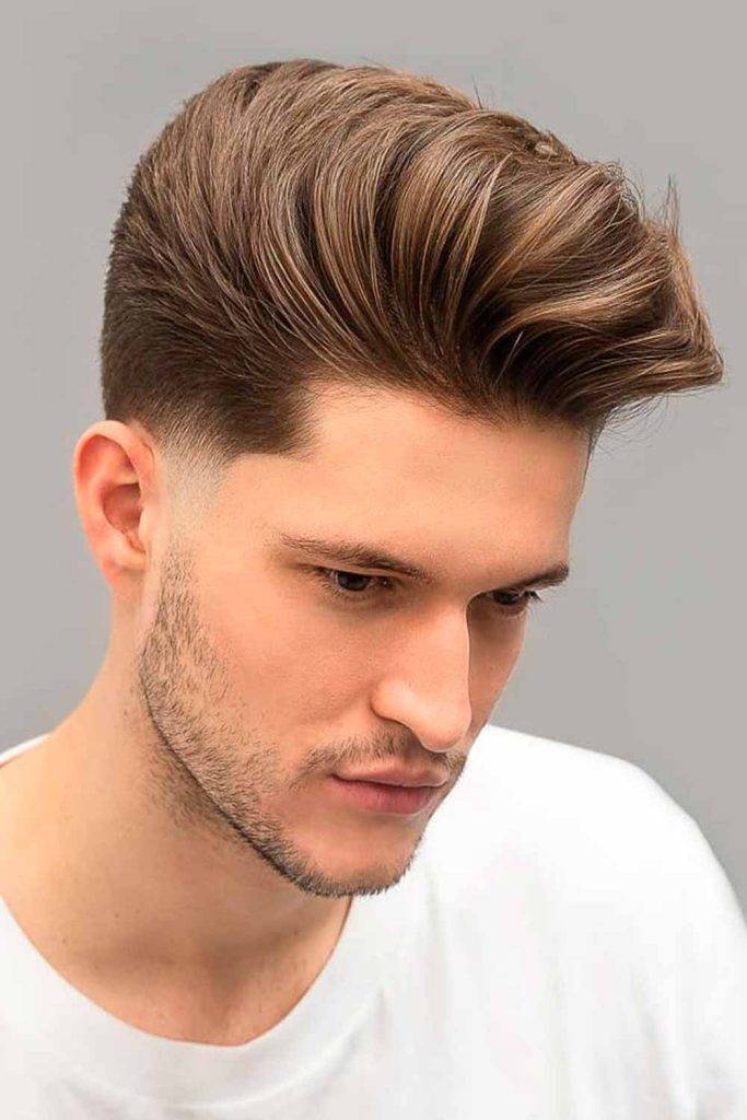 Pompadour hairstyle 31 Long pompadour hairstyle | Messy pompadour | old hairstyles name Pompadour Hairstyles