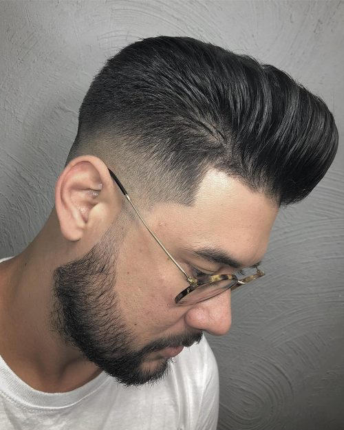 Pompadour hairstyle 6 Long pompadour hairstyle | Messy pompadour | old hairstyles name Pompadour Hairstyles