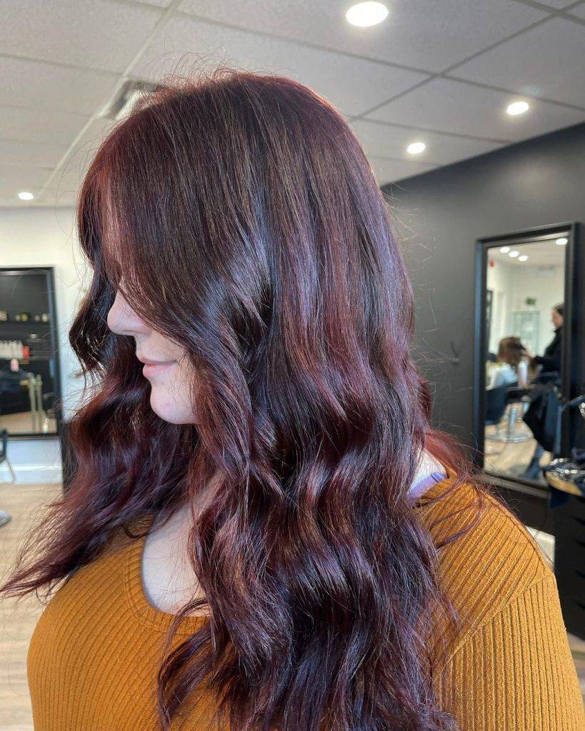 Red Brown hair Color 122 Brown hair with red undertones | burgundy hair color | Dark red brown hair Color Red Brown Hair Color