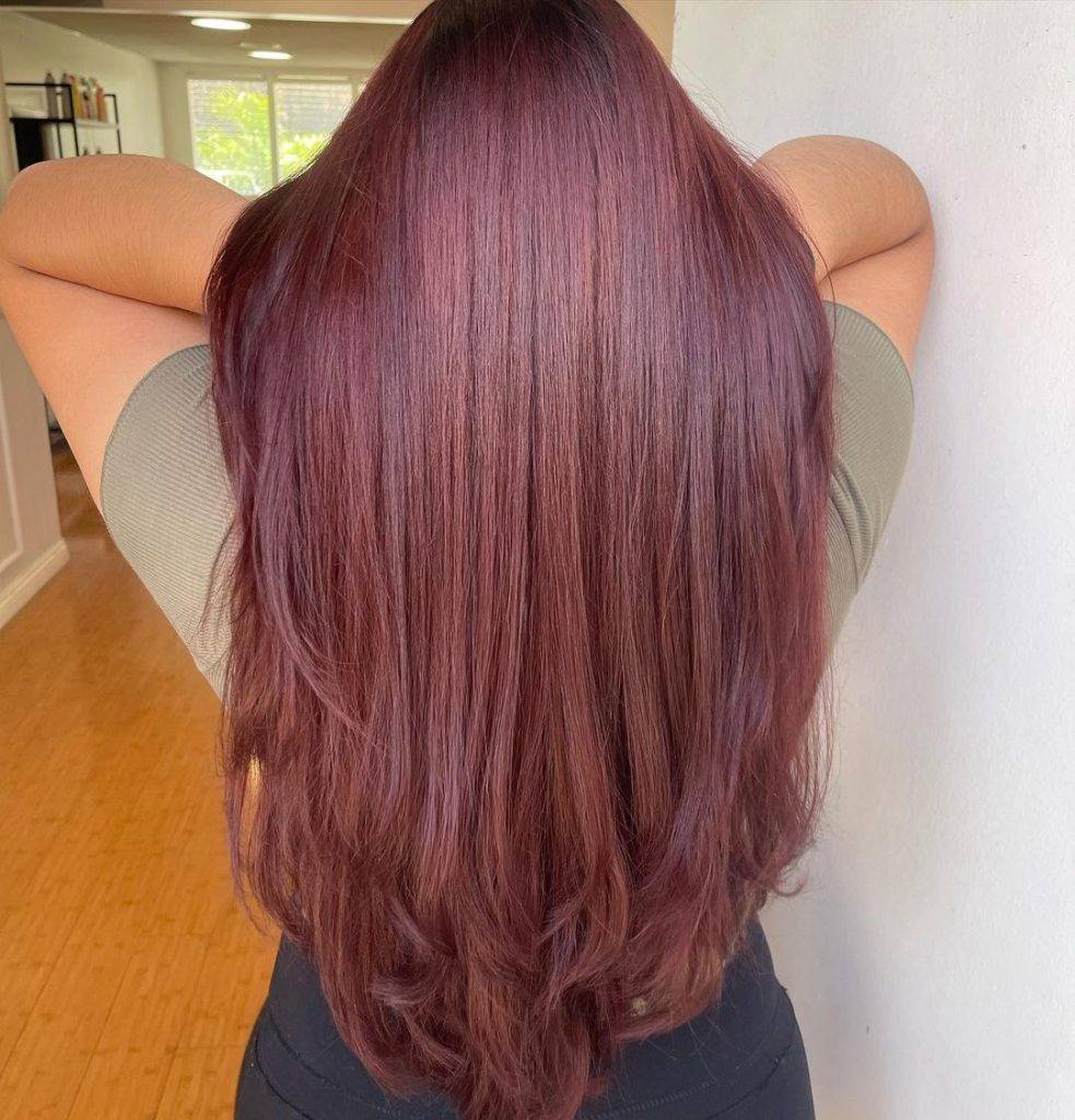 Red Brown hair Color 123 Brown hair with red undertones | burgundy hair color | Dark red brown hair Color Red Brown Hair Color for Women
