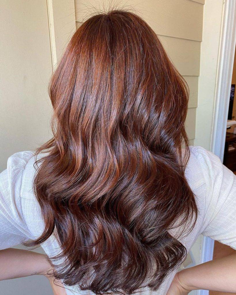 Red Brown hair Color 127 Brown hair with red undertones | burgundy hair color | Dark red brown hair Color Red Brown Hair Color