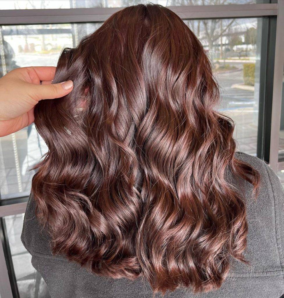 Red Brown hair Color 137 Brown hair with red undertones | burgundy hair color | Dark red brown hair Color Red Brown Hair Color