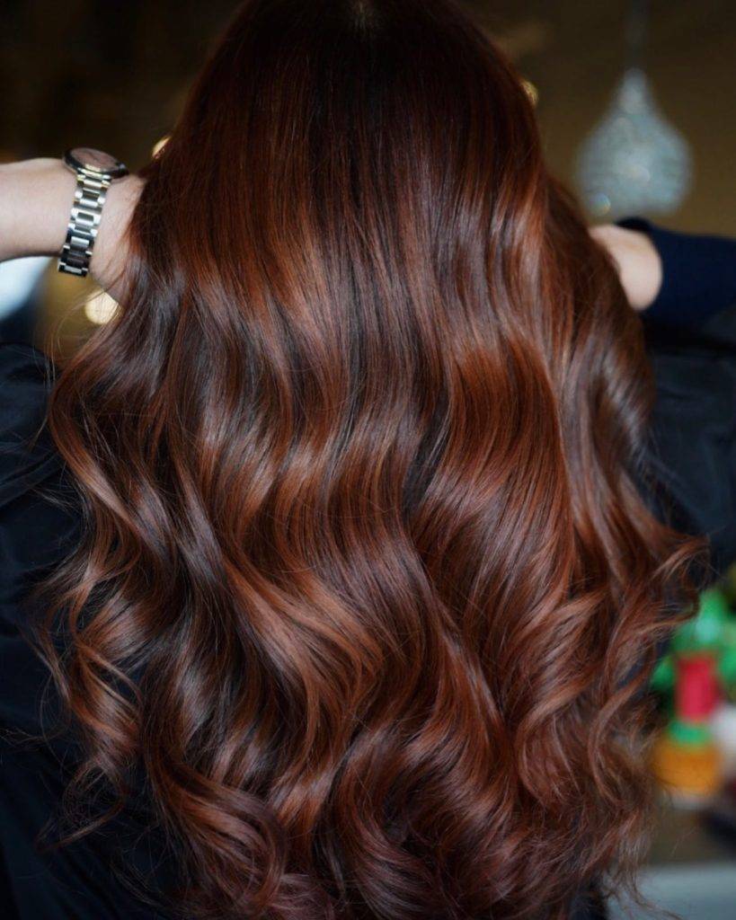 Red Brown hair Color 5 Brown hair with red undertones | burgundy hair color | Dark red brown hair Color Red Brown Hair Color