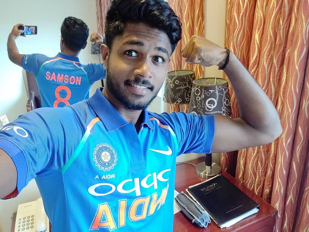 Sanju Samson Hairstyle 13 cricketer Sanju Samson hairstyles | Indian cricketer Sanju Samson new hairstyle | Sanju Samson hairstyles Sanju Samson Hairstyles