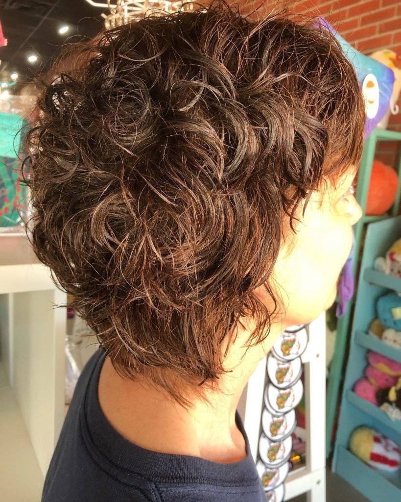 Short curly hairstyle for Women 23 Cute short curly hairstyles for older ladies | Haircuts for semi curly hair Female | Hairstyles for short curly hair black girl Short Curly Hairstyles