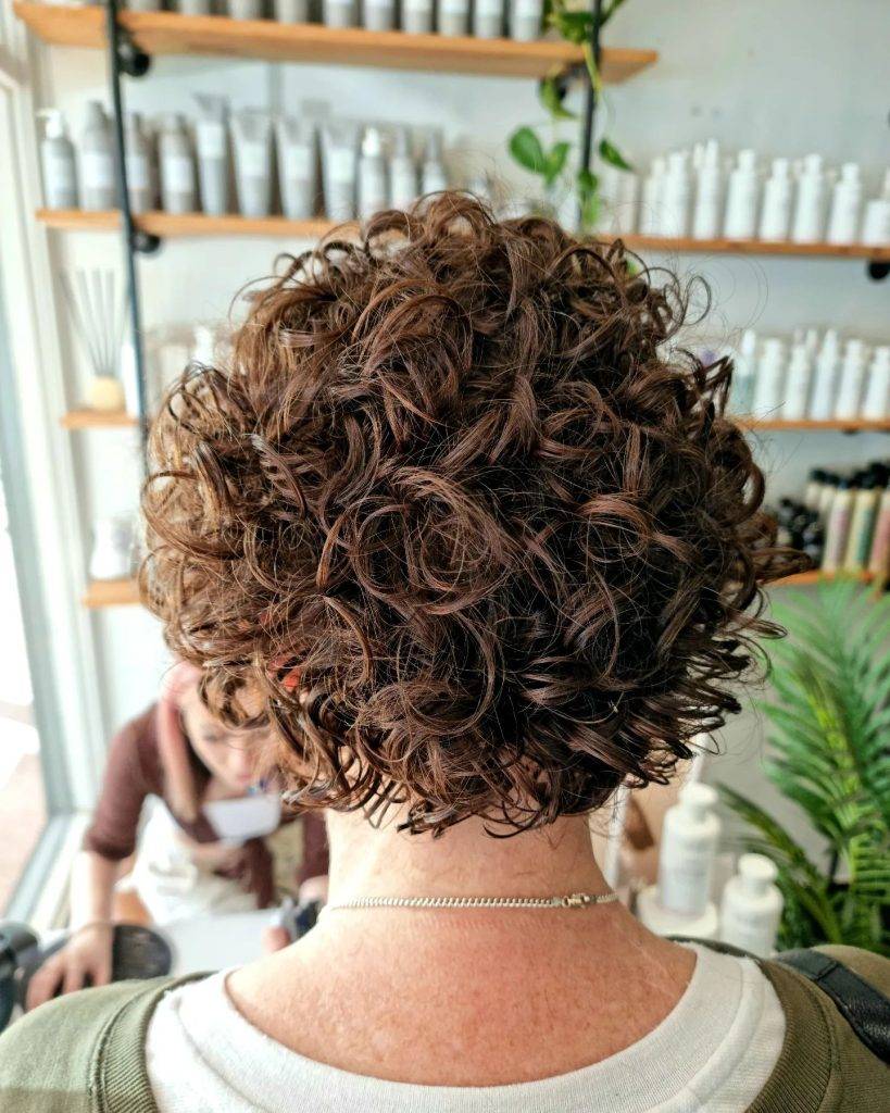 Short curly hairstyle for Women 33 Cute short curly hairstyles for older ladies | Haircuts for semi curly hair Female | Hairstyles for short curly hair black girl Short Curly Hairstyles