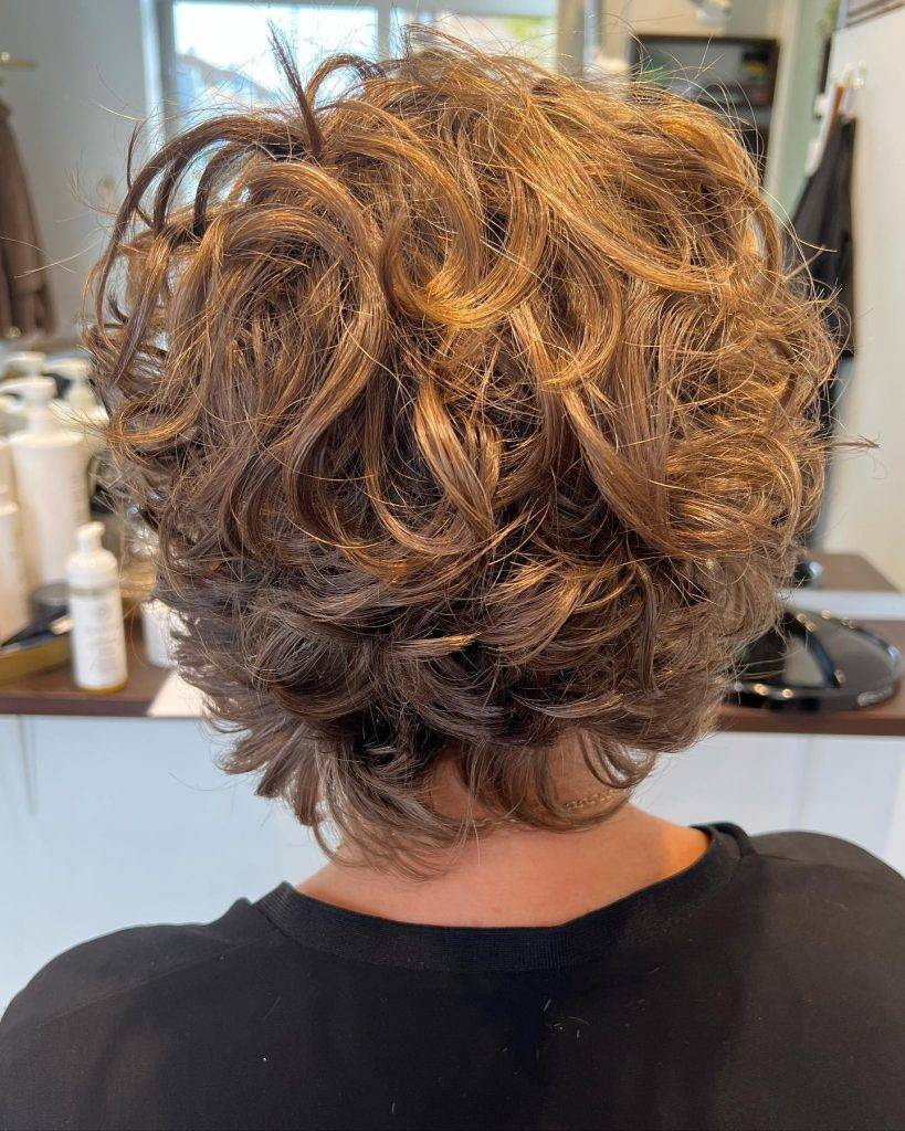 Short curly hairstyle for Women 37 Cute short curly hairstyles for older ladies | Haircuts for semi curly hair Female | Hairstyles for short curly hair black girl Short Curly Hairstyles