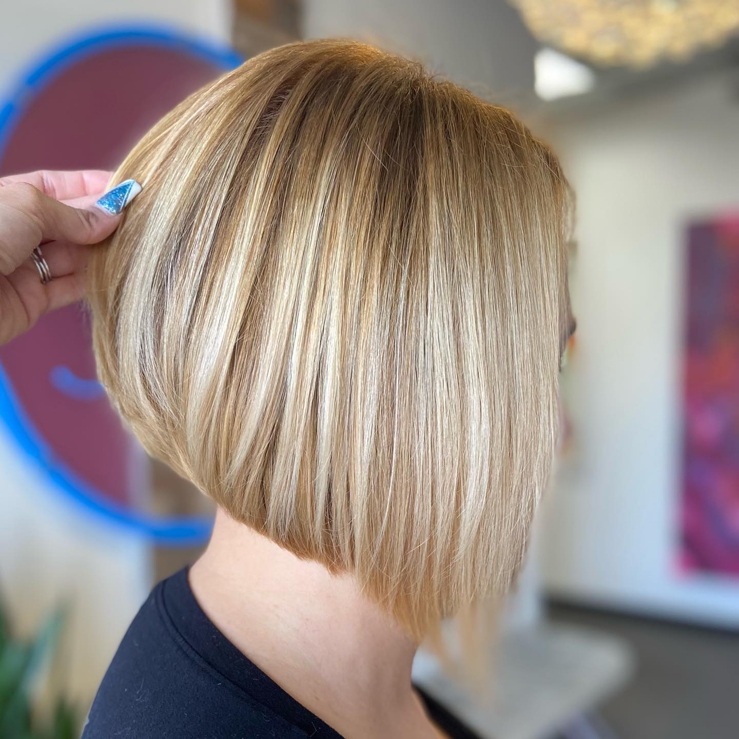 Stacked Bob 104 Long stacked bob | Medium length stacked bob | Pictures of stacked bob haircuts front and back Stacked Bob Hairstyles for Women